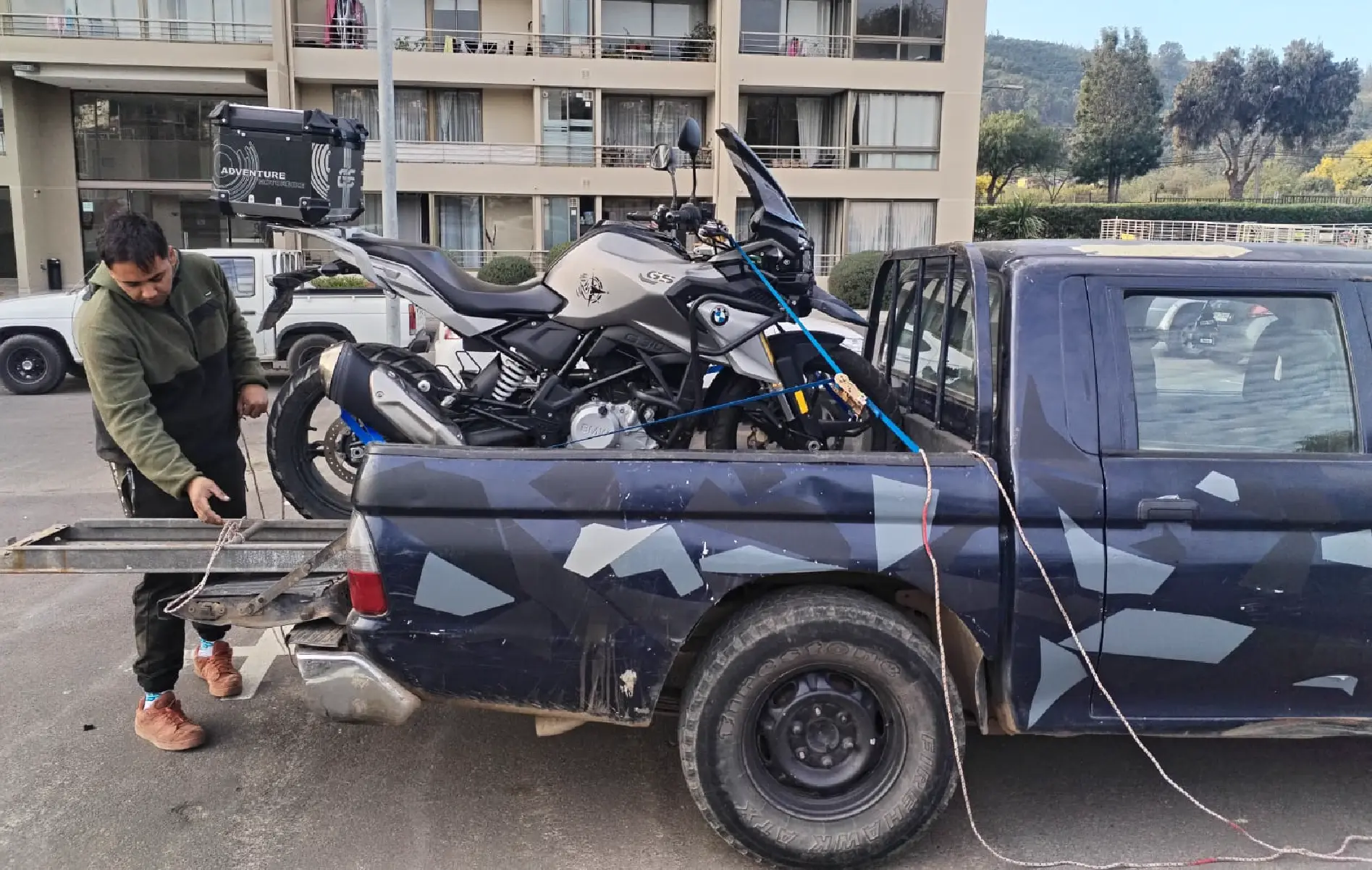 Moto Grúa foto 1 - Grúas Viña